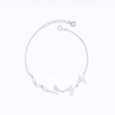 925 Sterling Silver charm Bracelet  Women and Girls