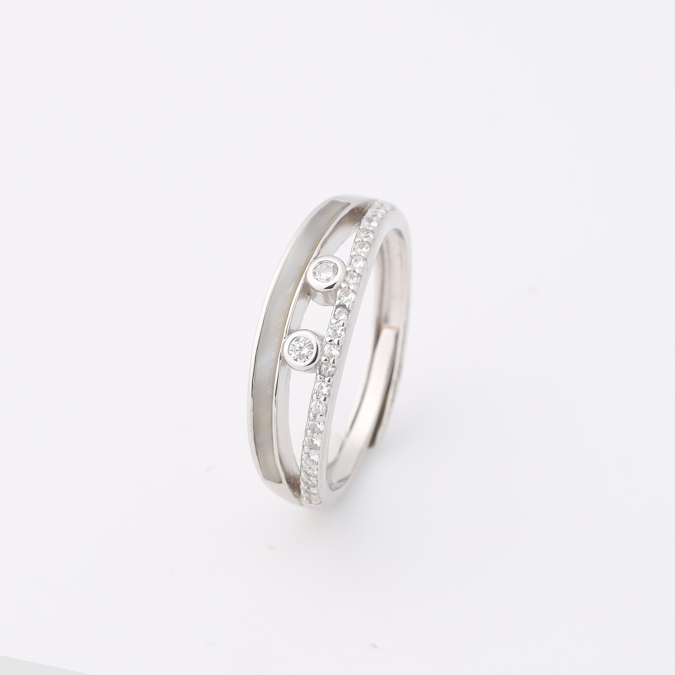 925 Sterling Silver Adjustable Ring