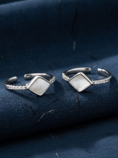 925 Sterling Silver Spark Toe Ring