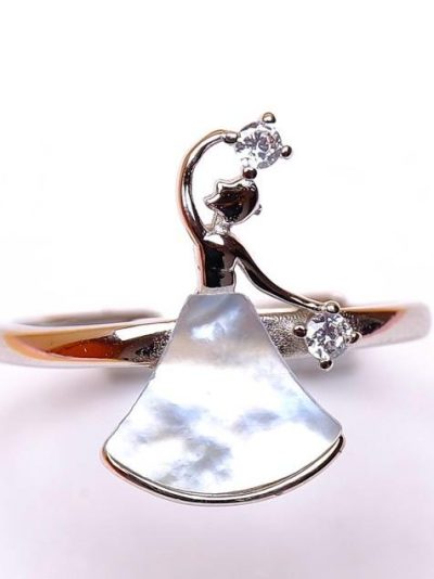 925 Sterling Silver Princess Aurora Ring