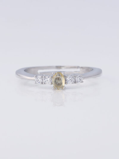 925 Sterling Silver Lumen Aura Ring