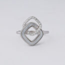 925 Sterling Silver Twilight Duo Ring (Dual-Frame Ring)