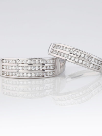 925 Sterling Silver Timeless Couple Ring