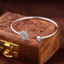 925 Sterling Silver Wrist-Cuff Bracelet