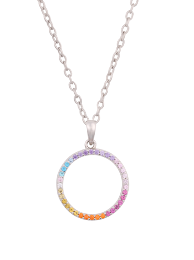925 Sterling Silver Spectrum Silver Pendant Set