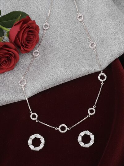925 Sterling Silver Party-Ready Pendant Set