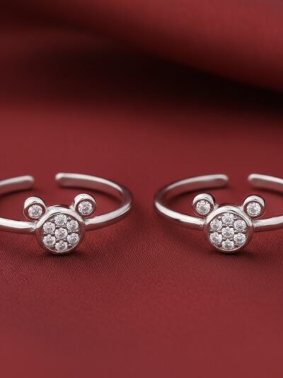 Mini Starlight Silver Toe-Ring