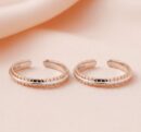 925 Sterling Silver Rose-Gold Toe-Ring